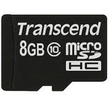 Карта памяти Transcend 8Gb microSDHC class 10 (TS8GUSDC10)