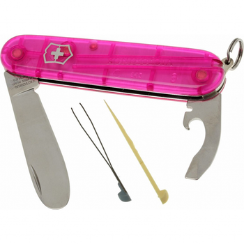 Ніж Victorinox My First Transparent Pink (0.2363.T5)