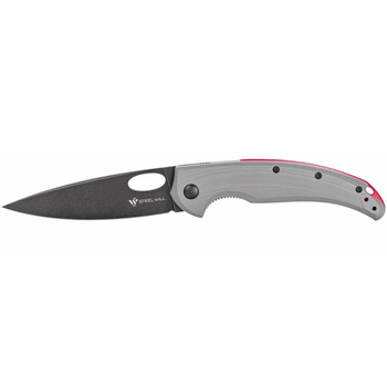 Нож Steel Will Sedge Grey/Red Blackwash (SWF19-20)