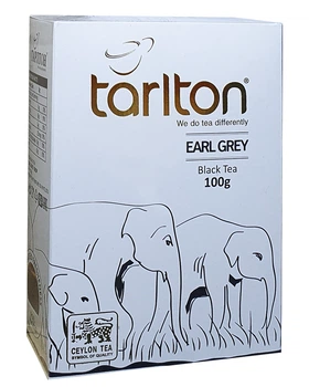 Чай Tarlton Earl Grey чорний з бергамотом 100 г (1546)