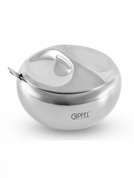 Сахарница GIPFEL Bonjour 0.46 л стальная (7121)