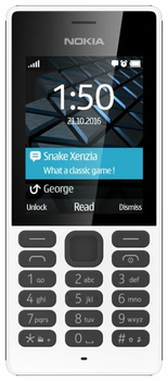 Телефон кнопочный Nokia 150 Dual sim white