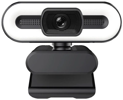 Веб-камера 2K FullHD 1440P (2560х1440) SWT S11 с подсветкой (3 режима) и микрофоном с шумоподавлением