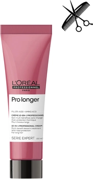 Профессиональный термозащитный крем L'Oreal Professionnel Serie Expert Pro Longer для восстановления волос по длине 150 мл (3474636977307)