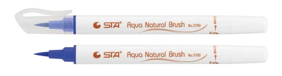 Маркер-пензель акварельний STA 3700 Aqua Natural Brush 3700 ультрамарин 10 шт. (STA3700-86)