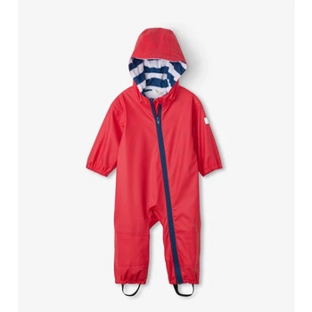Дощовик-комбінезон Hatley DEMI Red Terry 79см червоний 12m (F21RNI1492)