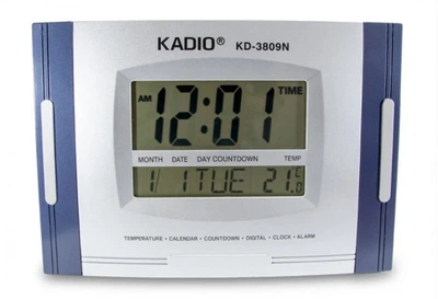 Настенные электронные часы KADIO KK-3809 Blue