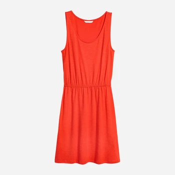 Платье короткое летнее женское H&M 0525335_кр_03 L Красное (KAY2000000884950)