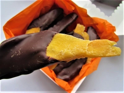 МАНГО сушеный в темном шоколаде TRUFFLE BRO , 350 грамм