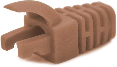 Ковпачок ізолюючий Voltronic RJ-45 Cat.5/Cat.6 100 шт Brown (YT-14703)