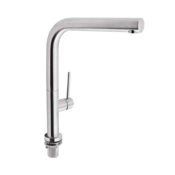 Змішувач для кухні Qtap Zdenek QTZDN9032103FC Brushed Nickel PVD, нержавіюча сталь PVD