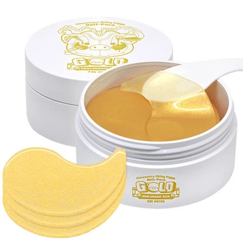 Гидрогелевые патчи с гиалуроновой кислотой Elizavecca Milky Piggy Hell Pore Gold Hyaluronic Acid Eye Patch 60 шт
