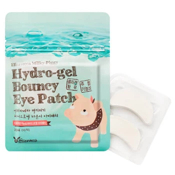 Набор увлажняющих патчей для век с коллагеном Elizavecca Hydro-Gel Bouncy Eye Patch 10 шт