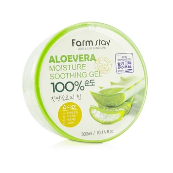 Универсальный гель для чувствительной кожи с алоэ FarmStay Aloevera Moisture Soothing Gel 300 мл