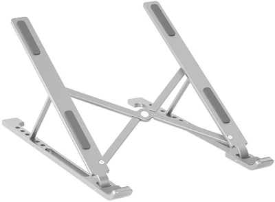 Металлическая подставка для ноутбука STR Aluminum Laptop Stand (X3) - Silver