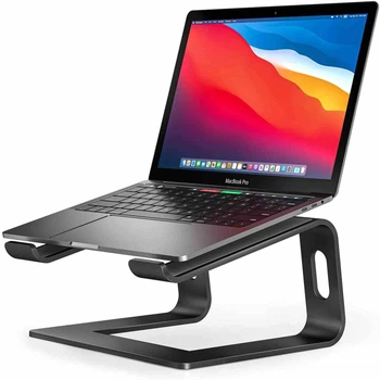 Металлическая подставка для ноутбука STR Aluminum Laptop Stand (C8) - Space Gray