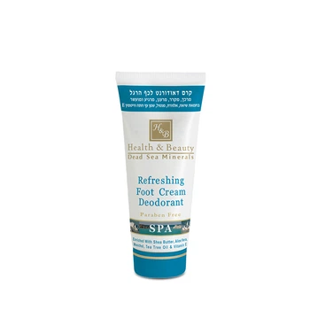 Крем-дезодорант для ног с охлаждающим эффектом Health And Beauty Refreshing Foot Cream Deodorant 100 г