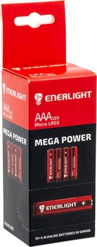 Батарейка Enerlight Mega Power AAA 40 шт (90030204R)(4823093504158)