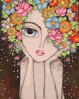 Картина по номерам Мавка (BS51441) Brushme 40x50 см