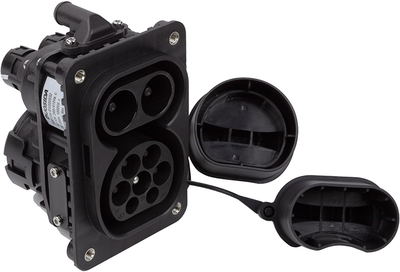 Розетка Duosida для електромобілів CCS Combo 2 (Male), 200 A, 32 A, 3-фазна (EV200436)