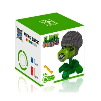 Конструктор Растения против зомби Горохомёт Gatling Pea Plants Zombies 370 деталей