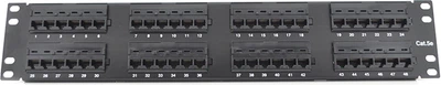 Патч-панель Voltronic 48 портов UTP Dual кат 5Е 19" 2U не экранированная (YT-09650)