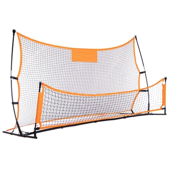 Тренажер футбольный отражатель ударов ребондер двойной Quickster soccer trainer SP-C-2847 (металл, полиэстер, размер 2,1х1,2м) (C-2847)