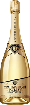 Вино ігристе Французький бульвар Special Edition Gold солодке біле 0.75 л 10.5-13.5% (4820004383369)