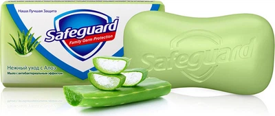 Антибактеріальне мило Safeguard Алое 90 г (5000174645675)