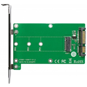 Контроллер SATA to M.2 (NGFF) B-key SSD 2242, 2260, 2280 mm Maiwo (45776)