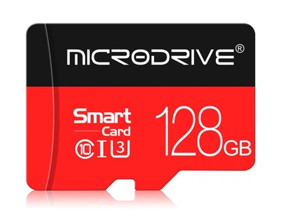 Карта памяти Microdrive С SD адаптером class 10 128Gb Черный (1006-321-04)