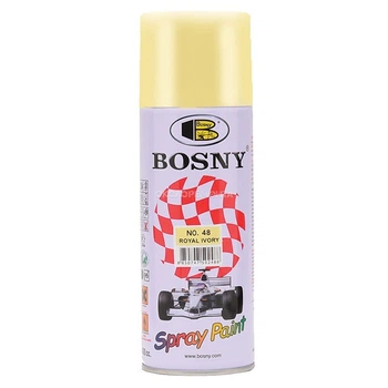 Акрилова аерозольна фарба BOSNY слонова кістка 400мл