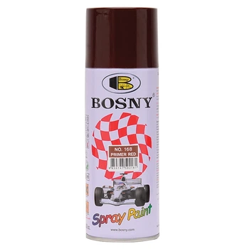 Акриловая аэрозольная краска BOSNY грунт красный 400мл