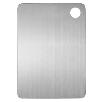 Маленькая разделочная доска из нержавеющей стали JPFS Cutting Boards 15х24cm Steel 304