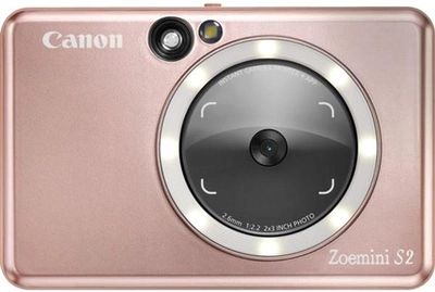 Камера моментальной печати Canon Zoemini S2 ZV223 Rose Gold (4519C006)
