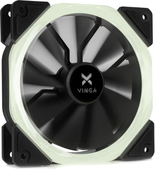 Вентилятор Vinga LED fan-01 White