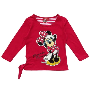 Лонгслив Minnie Mouse Disney для девочки 92 см Темно-розовая 9256