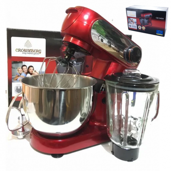 Миксер Комбайн кухонный Crownberg CB-3404 Миксер планетарный Мясорубка Блендер (F05SM654)