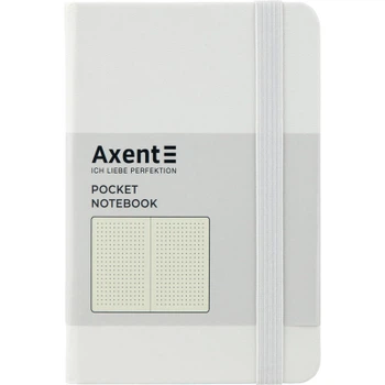 Книга записная Axent Partner 95х140 мм в точку 96 листов Белая (8309-21-A)