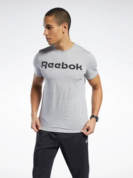 Футболка Reebok Gs Linear Re FP9162 S Mgreyh (4062051840420)