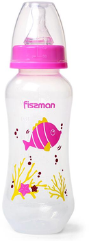 Пляшка дитяча для годування Fissman Babies Підводний світ 240мл (FN-6879)