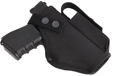 Кобура для Retay G-17, Glock-17 Глок-17 поясная с чехлом подсумком для магазина (oxford 600d, чёрная)