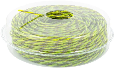 Волосінь для тримера Mastertool Spiral Square безшумна 3.00 мм 89 м (19-0414)