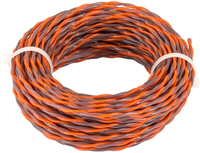 Леска для триммера Mastertool Spiral бесшумная 2.40 мм 15 м (19-1624)
