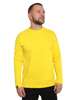 Світшот без начосу Custom Wear жовтий XS