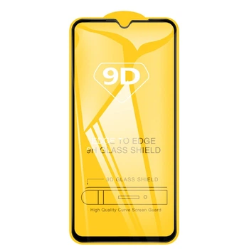 Защитное стекло TDG 9D для Xiaomi Redmi Note 8 Pro Full Glue черный 0,26 мм в упаковке