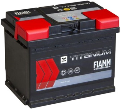 Автомобільний акумулятор FIAMM Black Titanium (L2 60) (-/+) 12V 60Аh (510A) (7905178)