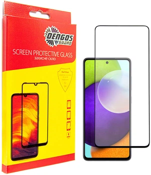 Захисне скло DENGOS для Samsung Galaxy A53 Black (TGFG-205)