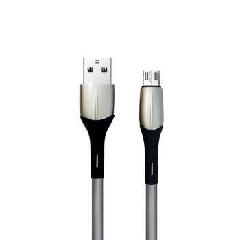 Кабель USB EVOC Noble LITE Micro USB 2A/1m Silver