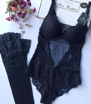 Боди Аманда Kaur's Laurel 85С чёрный